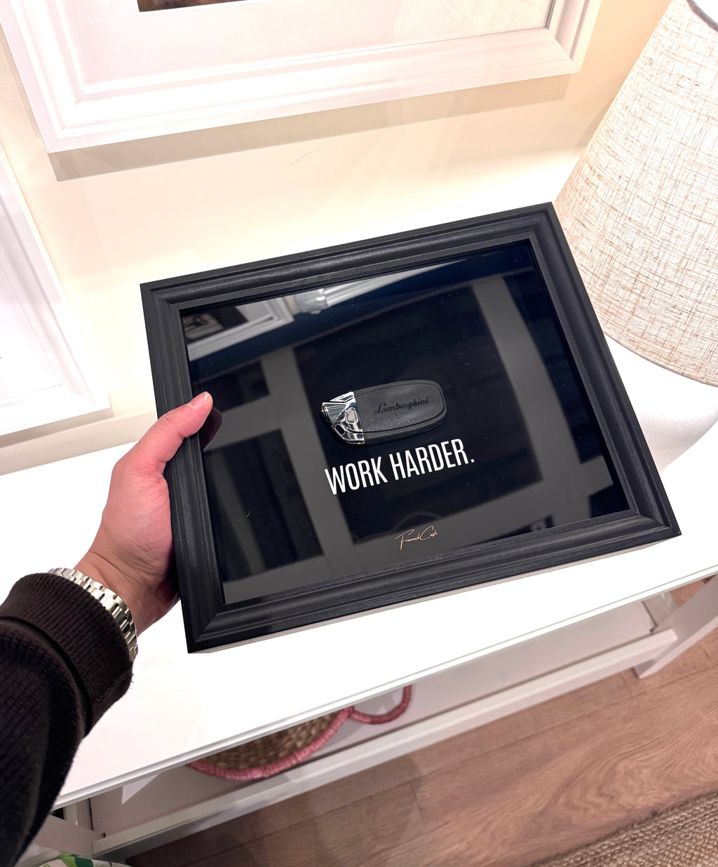 Lamborghini Key Framed – WORK HARDER