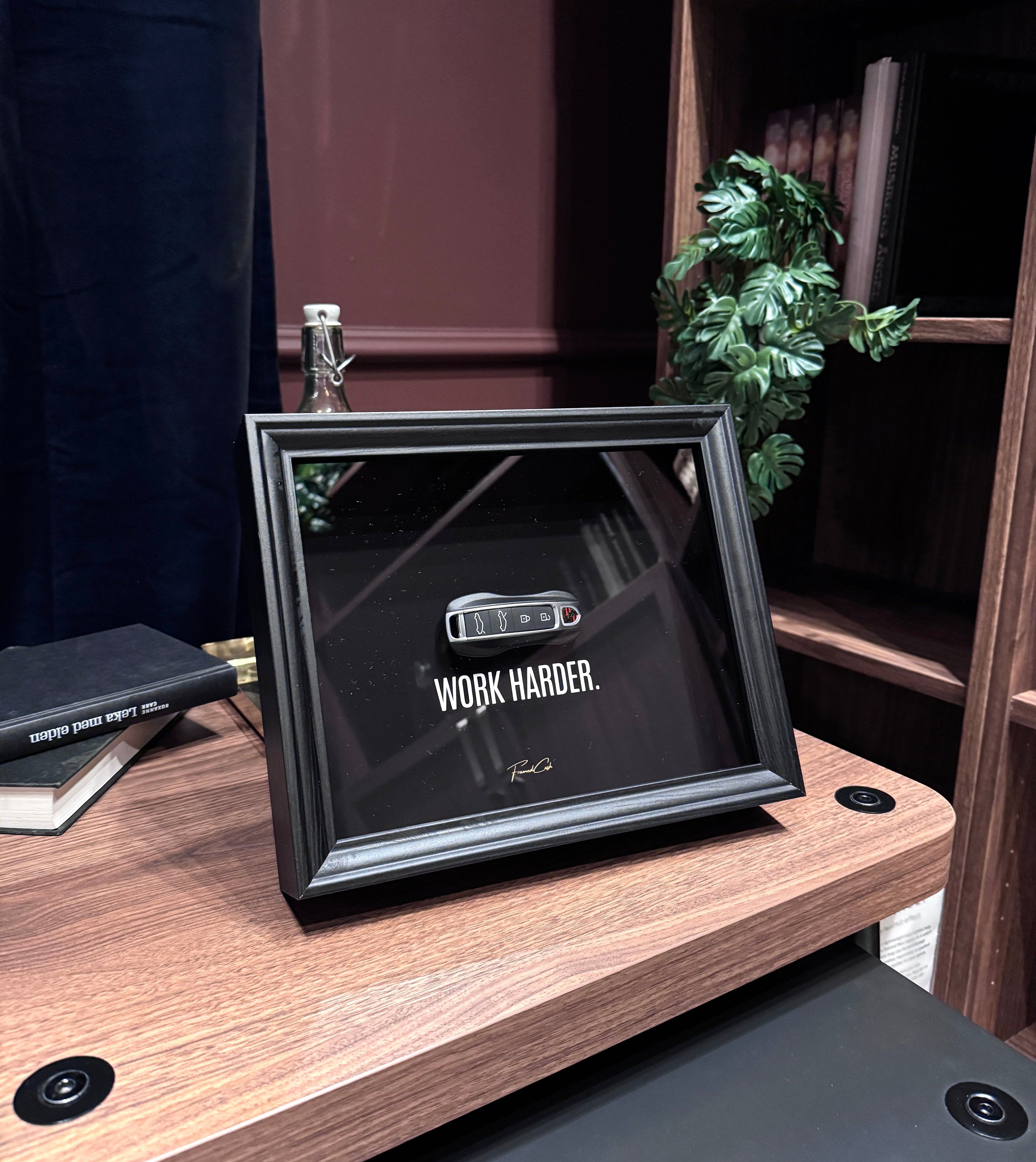 Porsche Key Framed – WORK HARDER