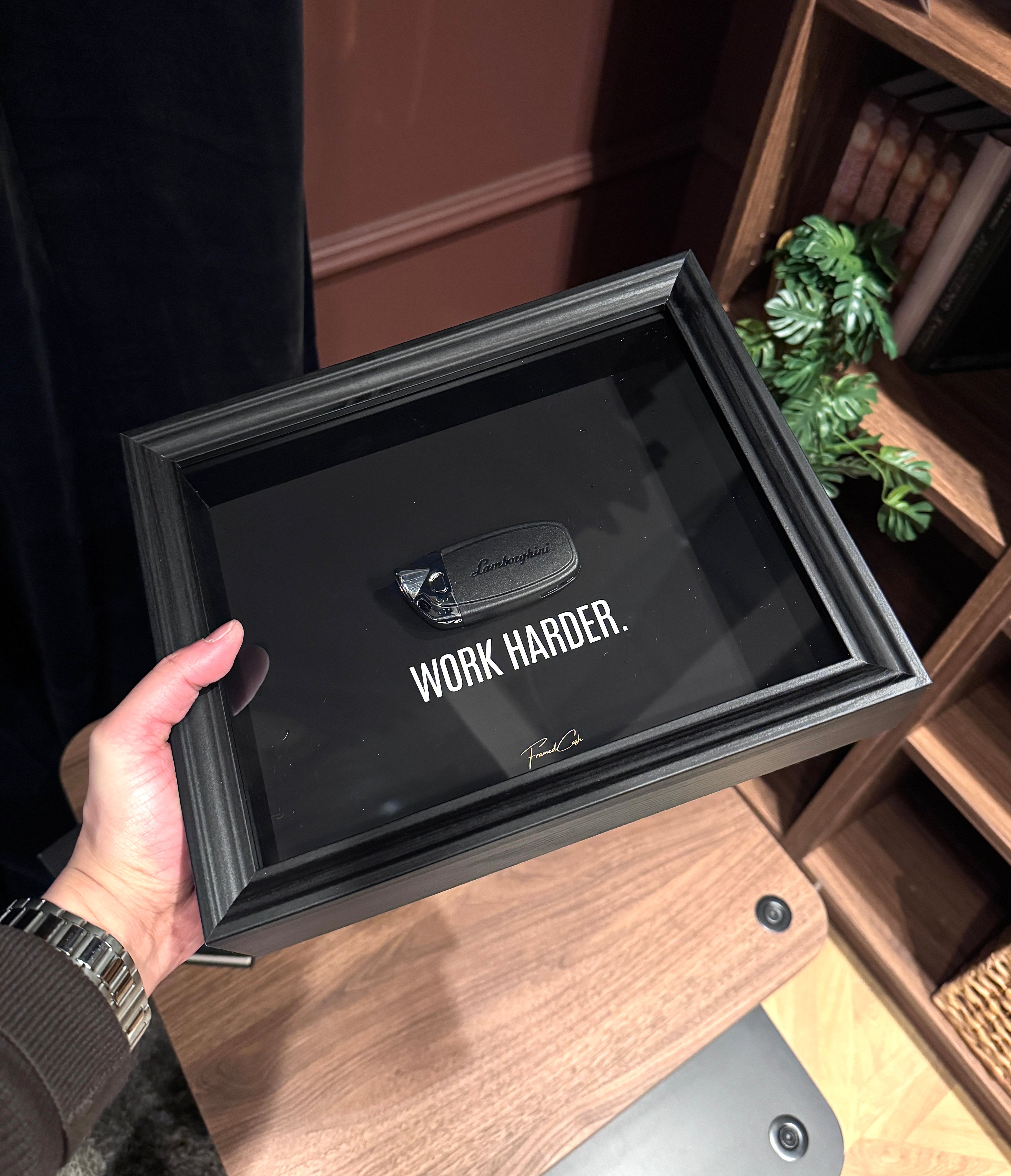 Lamborghini Key Framed – WORK HARDER