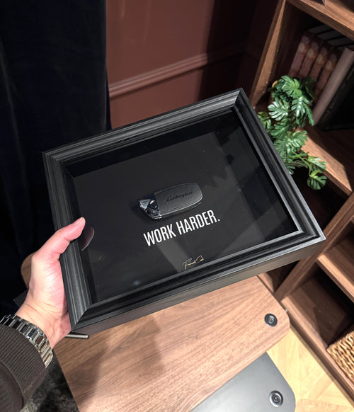 Lamborghini Key Framed – WORK HARDER