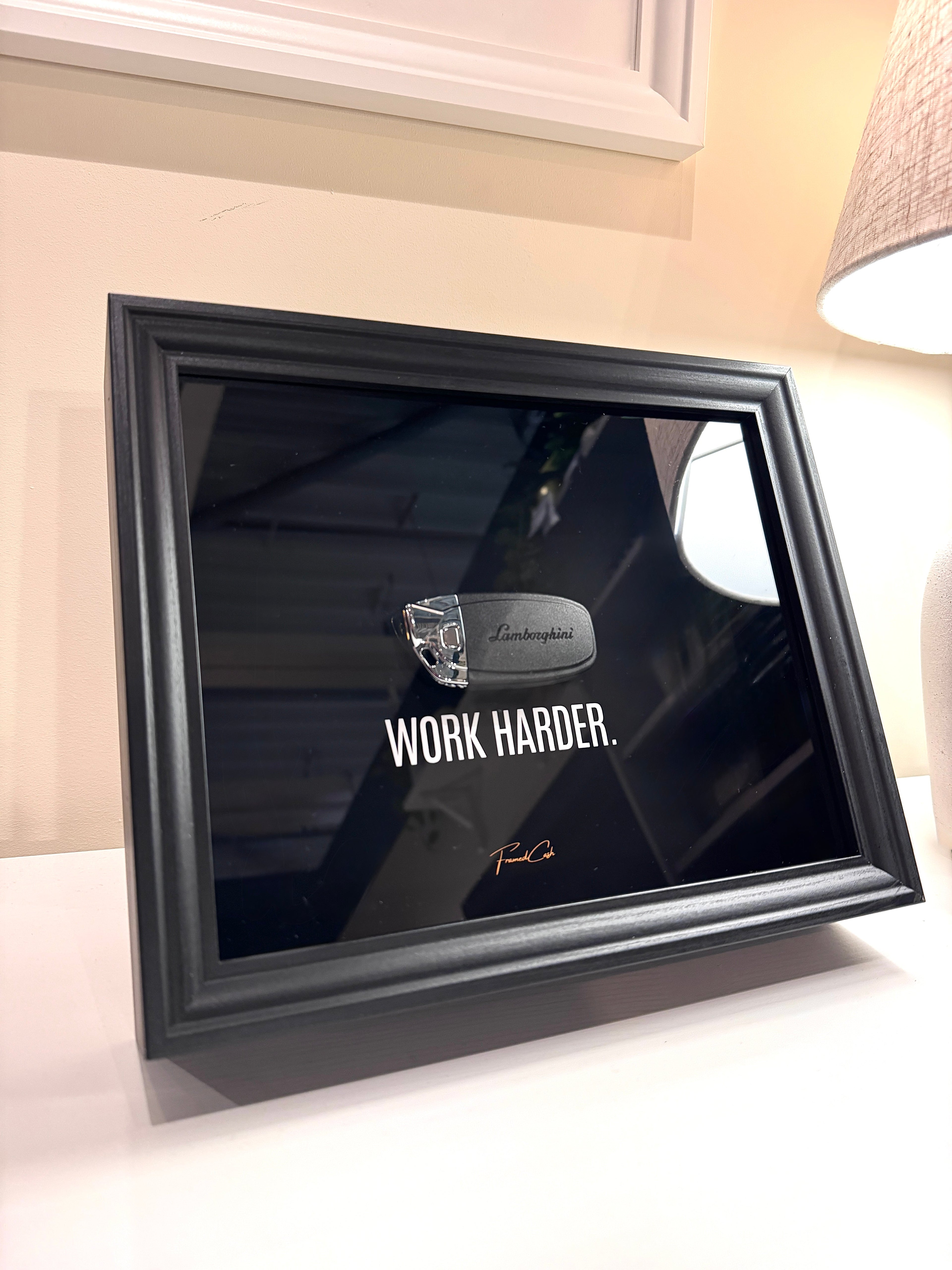 Lamborghini Key Framed – WORK HARDER